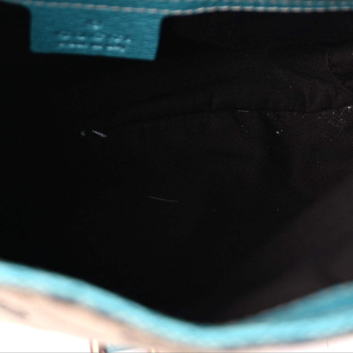 Monogram Mini Piston Lock Jackie O Hobo Blue