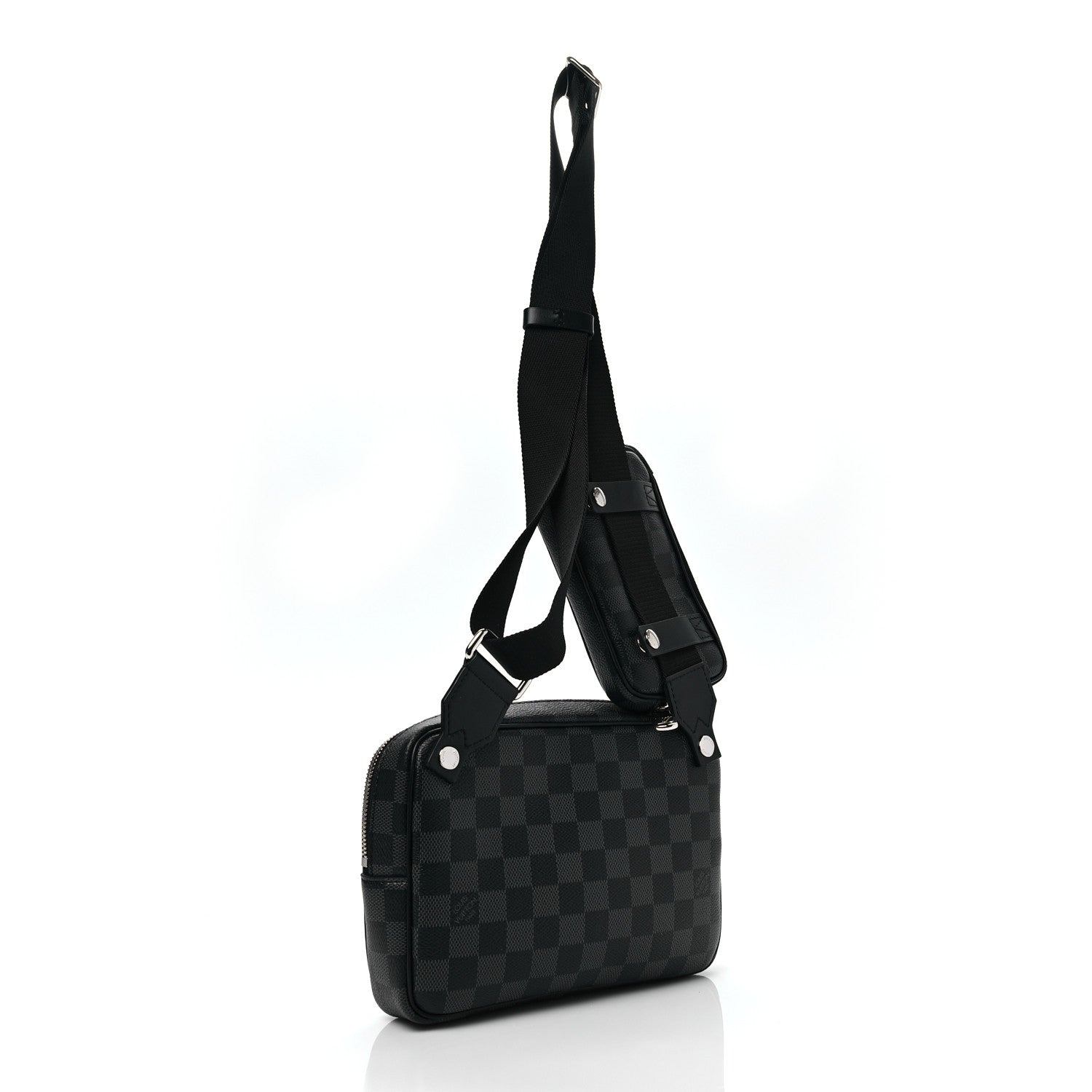 Louis Vuitton Damier Graphite Scott Messenger 2 of 7
