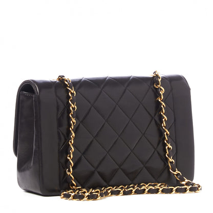 Chanel Lambskin Quilted Medium Single Flap Black 3 of 10