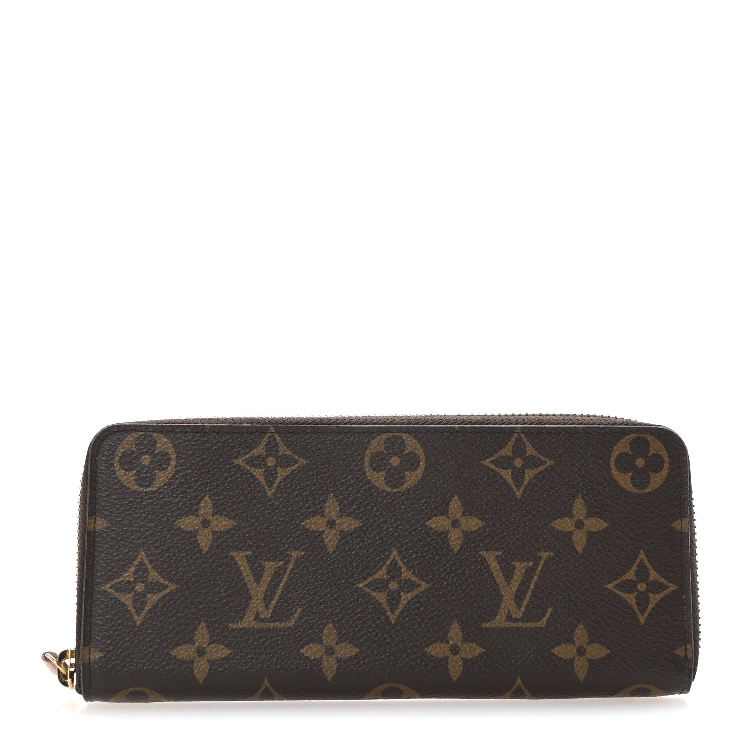 Louis Vuitton Monogram Clemence Wallet Rose Ballerine 1 of 6