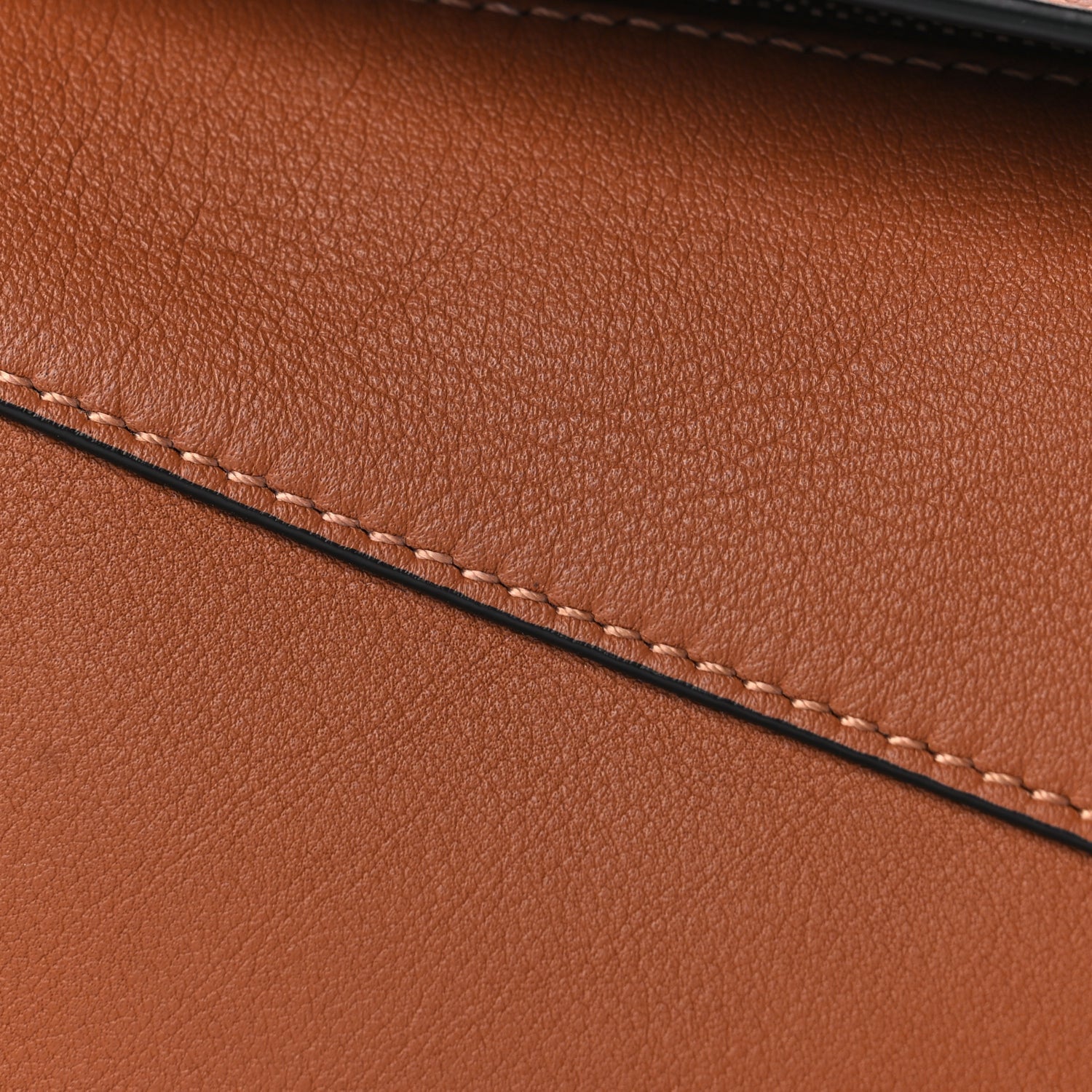 Loewe Calfskin Mini Puzzle Edge Bag Tan 6 of 8