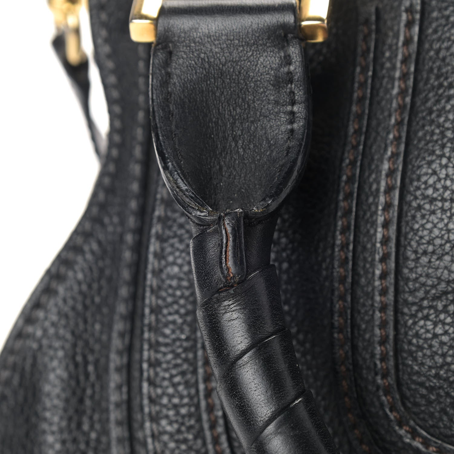 Chloe Calfskin Medium Marcie Satchel Black 14 of 18
