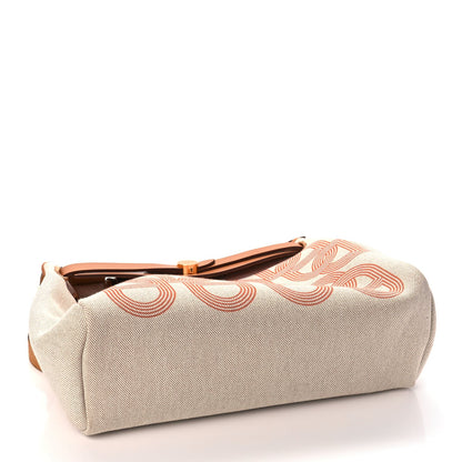 Hermes H Plume Canvas Vache Hunter Circuit 24 Herbag Zip Retourne 31 Orange Mecano Ecru Beige Naturel 4 of 10