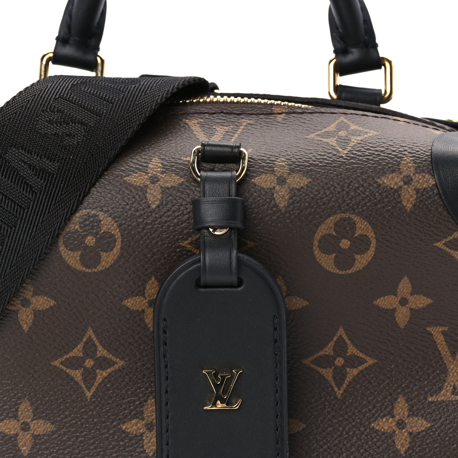 Louis Vuitton Monogram Petite Malle Souple  Black 6 of 8