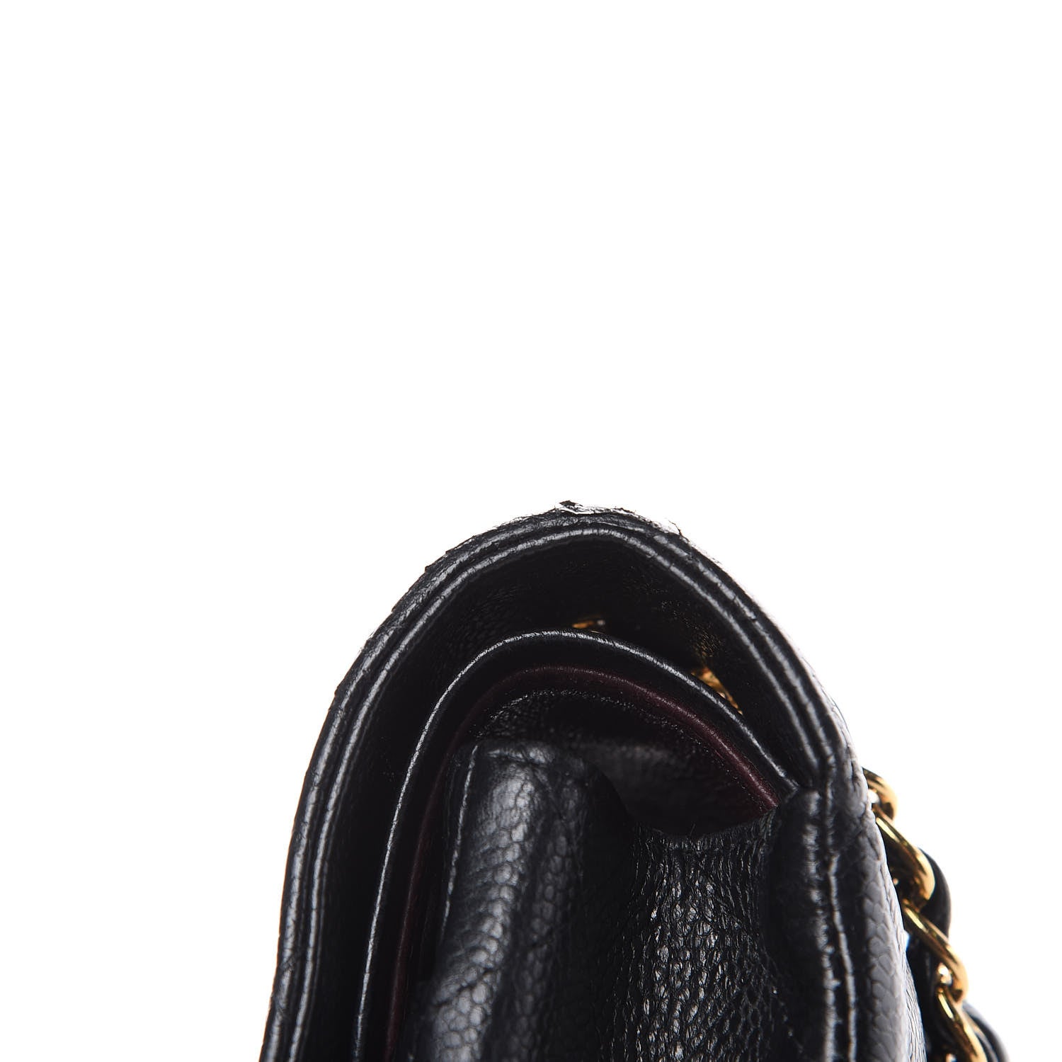 Chanel Caviar Quilted Medium Double Flap Black 15 of 22