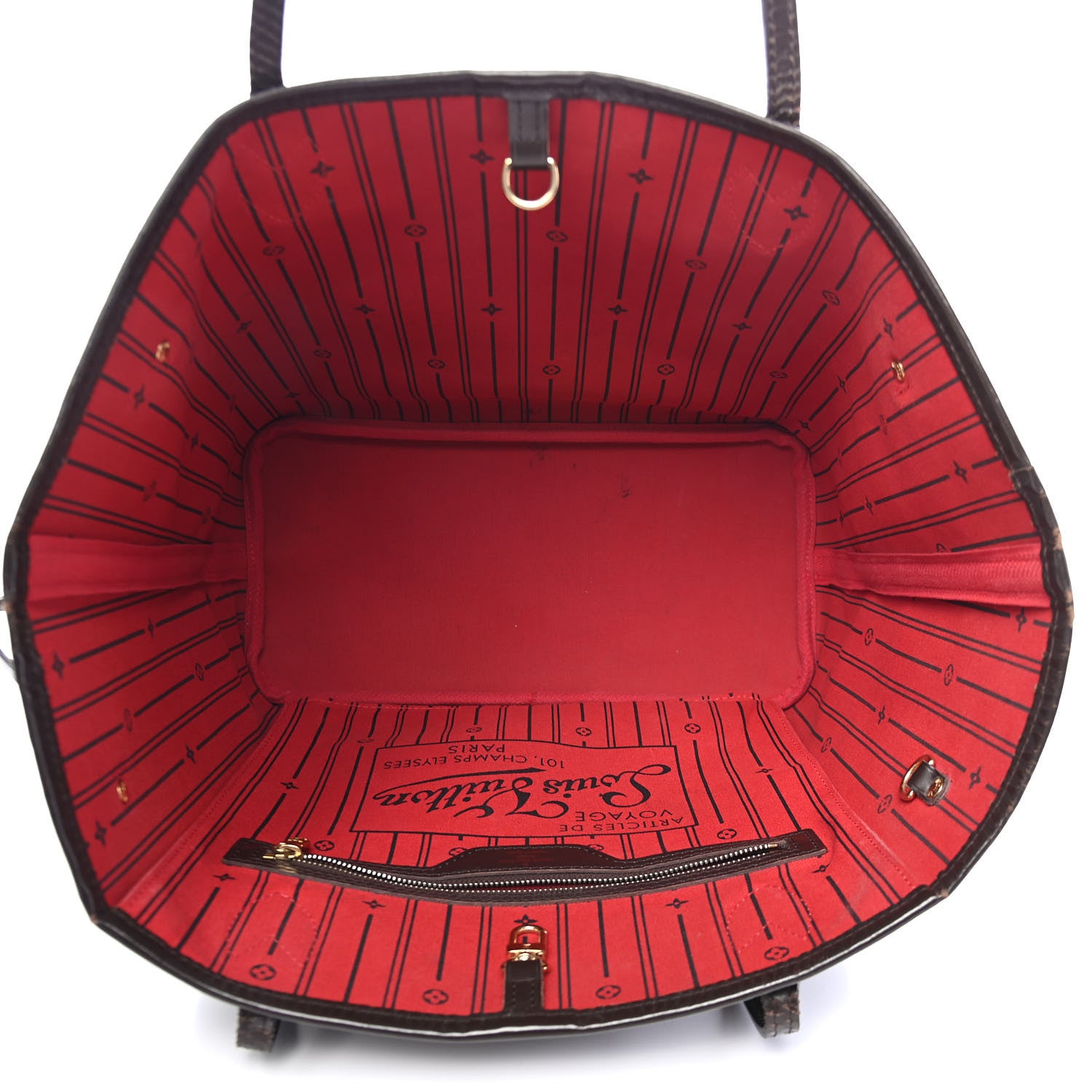 Louis Vuitton Damier Ebene Neverfull MM 5 of 16