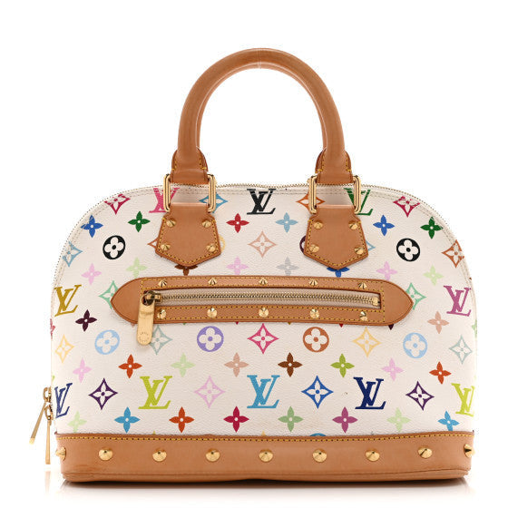 Monogram Multicolor Alma White