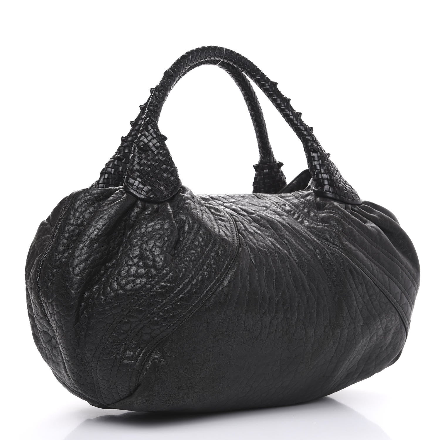 Fendi Nappa Nuvolata Spy Black 3 of 10