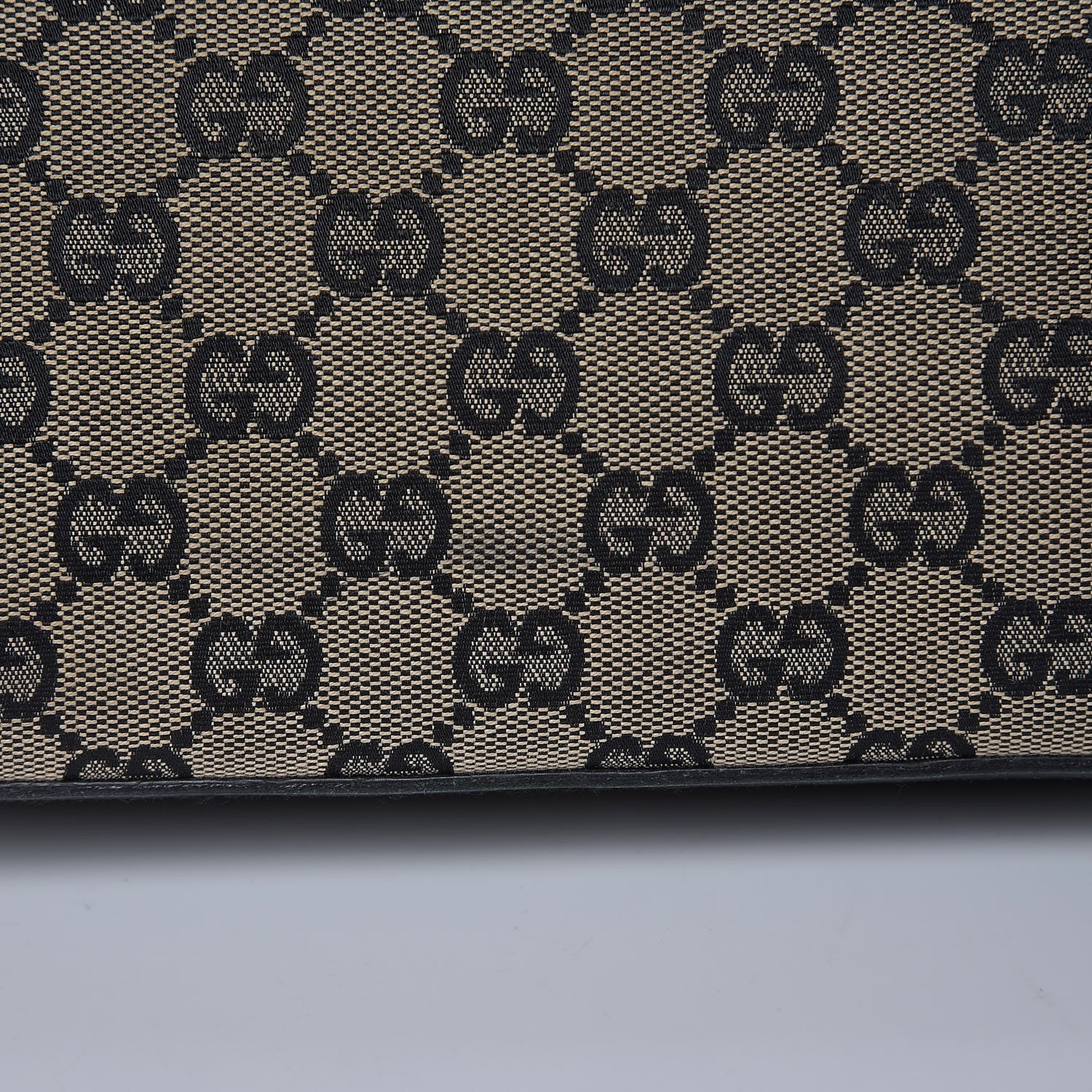 Gucci Monogram Large Bucket Tote Black 16 of 16