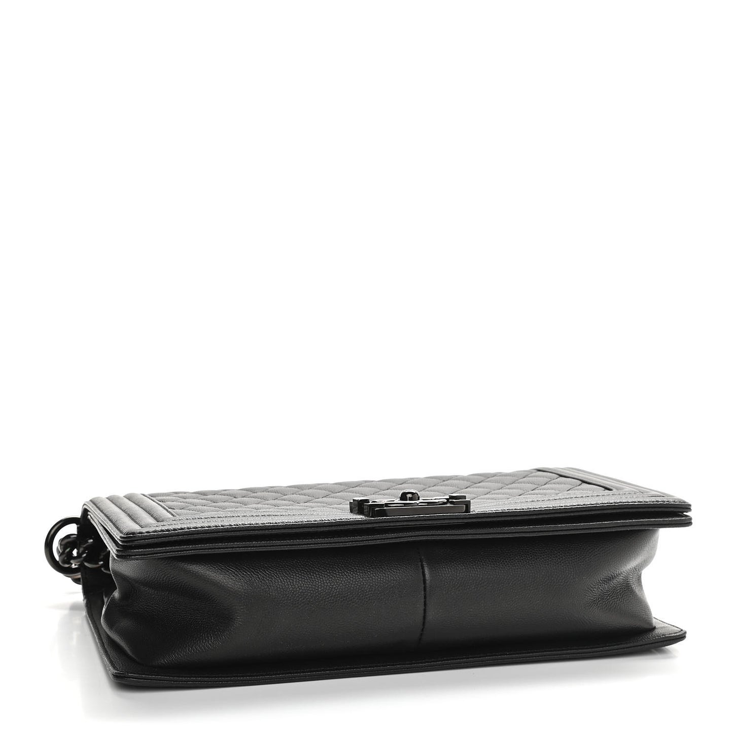 Caviar Quilted New Medium Boy Flap So Black