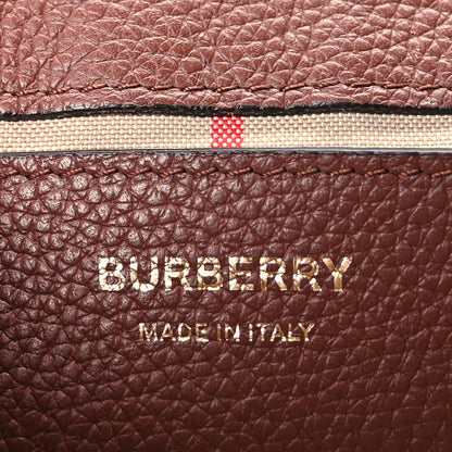 Burberry Calfskin Vintage Check Note Crossbody Bag Tan 5 of 8