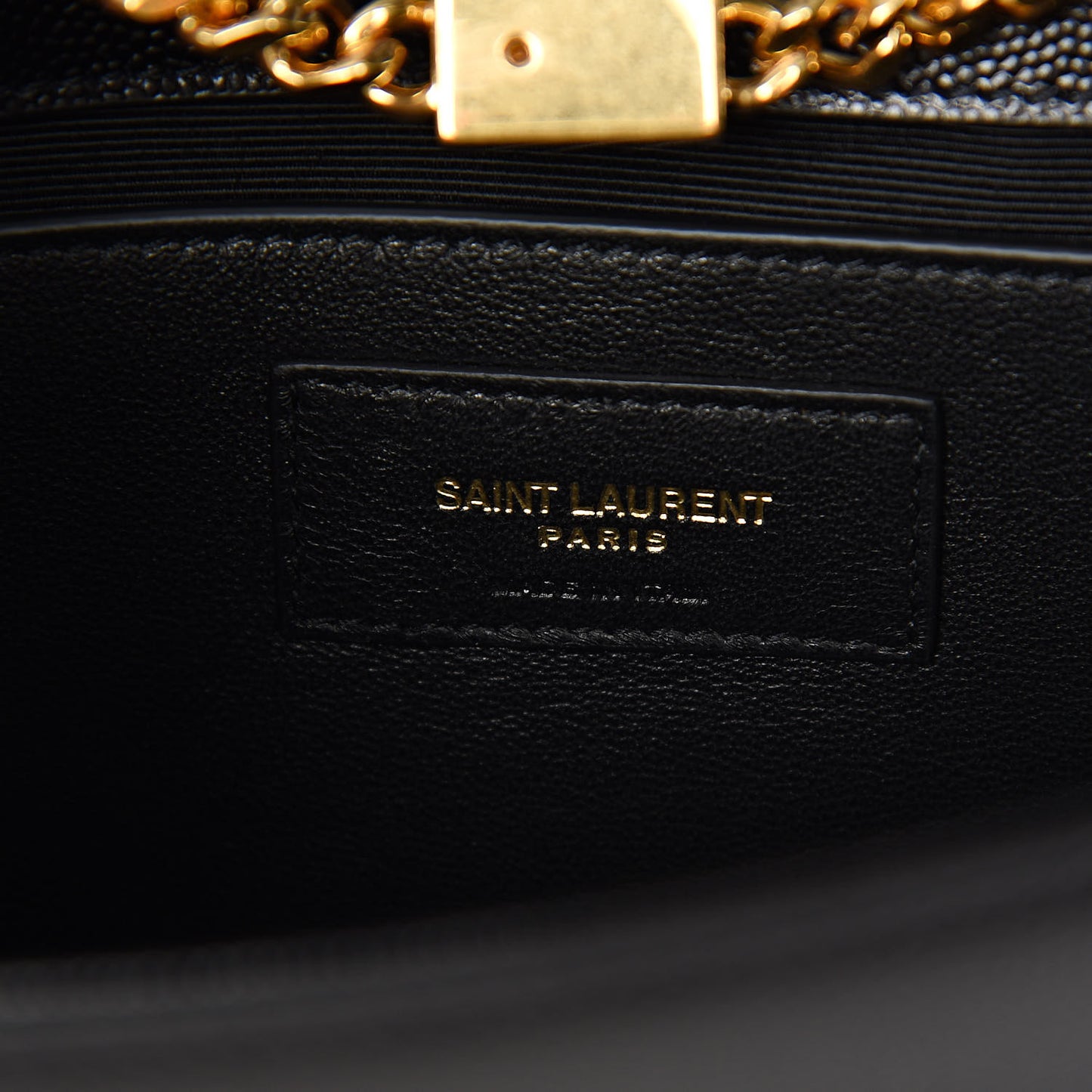 Grain De Poudre Small Monogram Kate Satchel Black