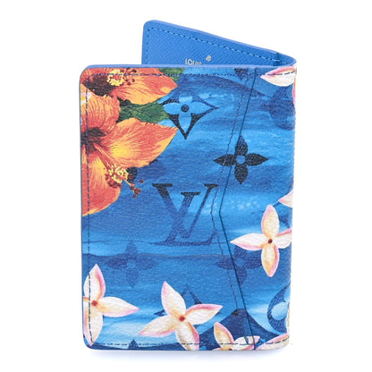Louis Vuitton Monogram Surfin' Pocket Organizer NM Blue 3 of 5
