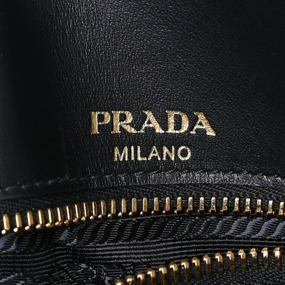 Prada Saffiano Flap Shoulder Bag Black 5 of 7