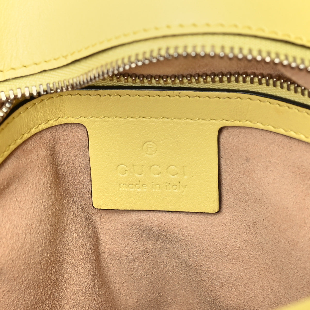 Calfskin Matelasse Small GG Marmont Shoulder Bag Banana