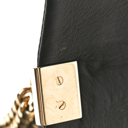 Versace Nappa Palazzo Sultan Shoulder Bag Black 9 of 9