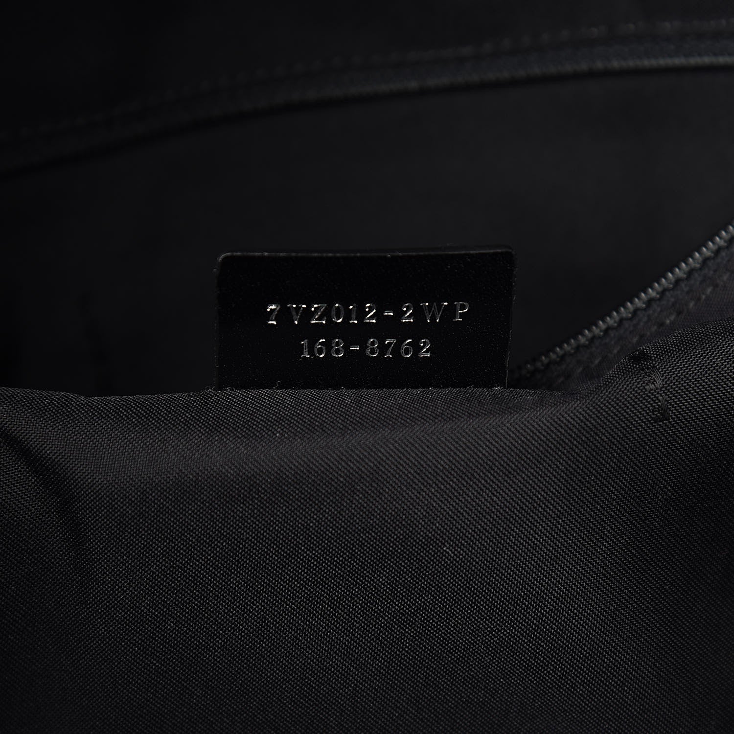 Fendi Nylon Vitello Elite Monster Eyes Rounded Backpack Blue Scuro White Multicolor 7 of 11