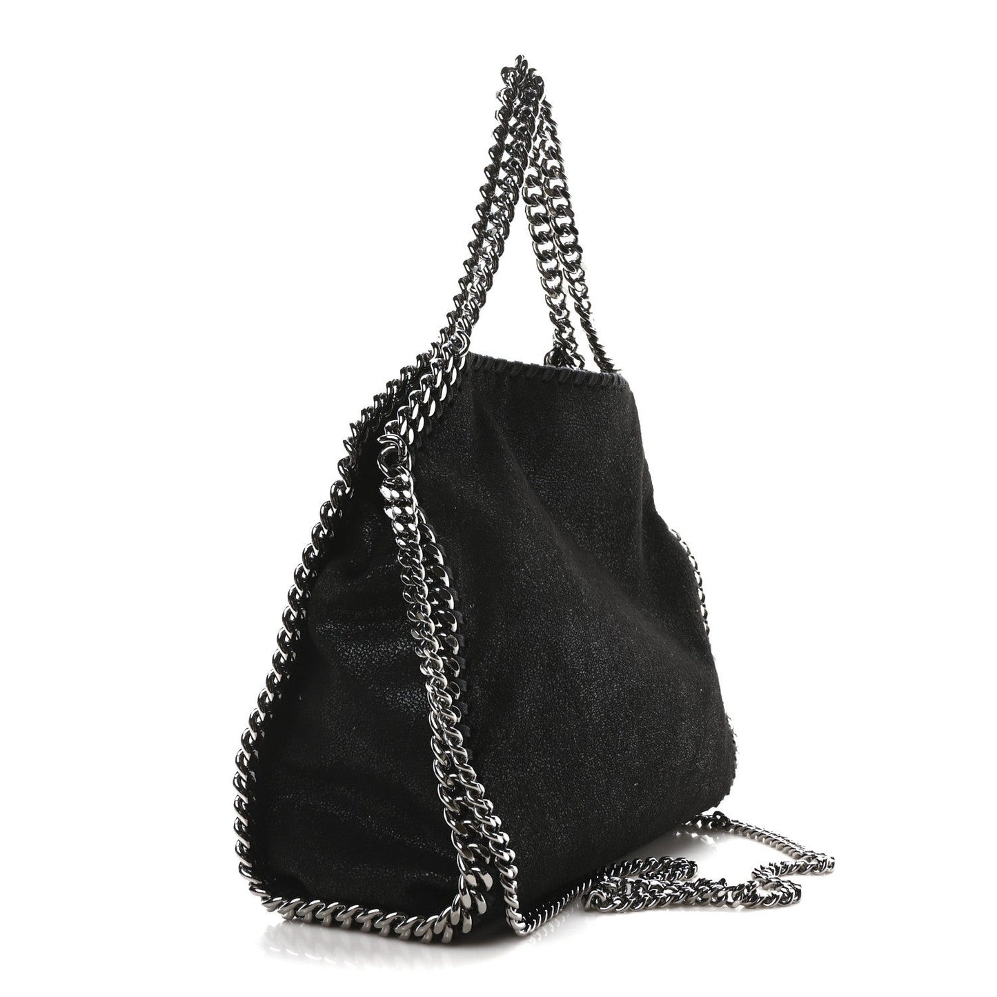 Shaggy Deer Mini Falabella Tote Black
