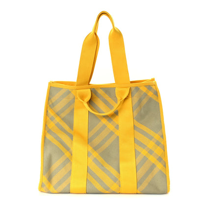 Burberry IP Check XL Shopper Tote  Hunter 1 of 8