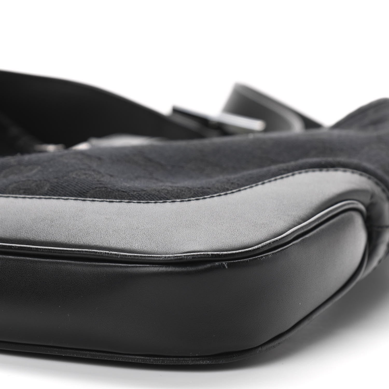 Gucci Monogram Small Jackie O Hobo Black 10 of 11