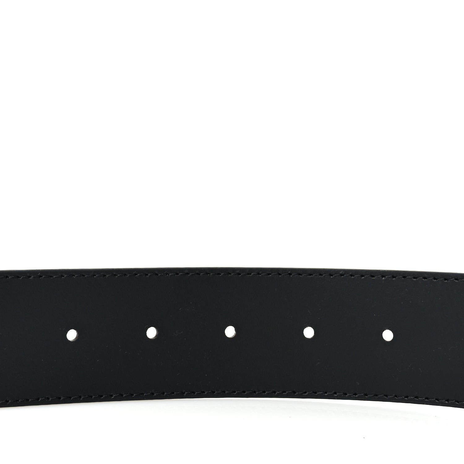 Louis Vuitton Calfskin Monogram 40mm LV Initiales Reversible Belt 90 36 Black 4 of 5