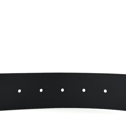Louis Vuitton Calfskin Monogram 40mm LV Initiales Reversible Belt 90 36 Black 4 of 5