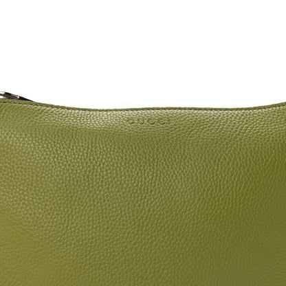 Gucci Pebbled Calfskin Mini B Shoudler Bag  Green 6 of 8