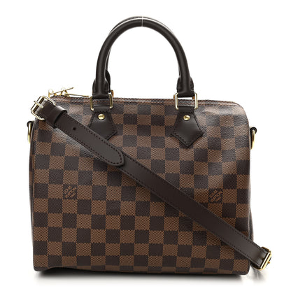 Louis Vuitton Damier Ebene Speedy Bandouliere 25 1 of 9