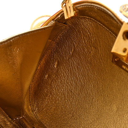 Judith Leiber Swarovski Crystal Minaudiere Clutch Silver 10 of 11