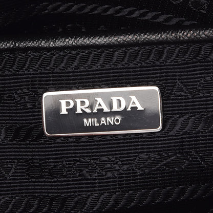 Prada Nylon Tessuto Impuntu Quilted Crossbody Bag Black 6 of 7