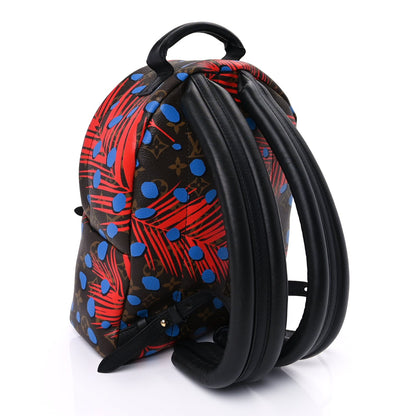 Louis Vuitton Monogram Jungle Dots Palm Springs Backpack PM  Coquelicot Denim 2 of 8