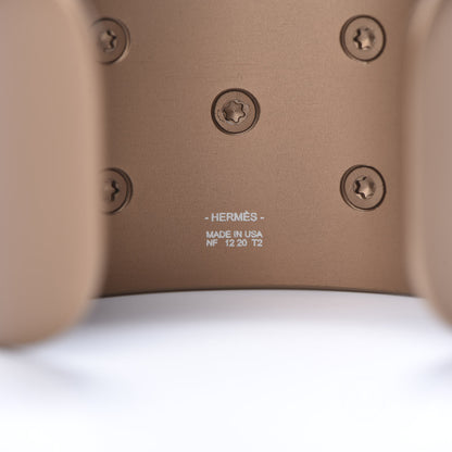 Hermes Aluminium Sunset Collier De Chien CDC Bracelet T2 Gres 4 of 5