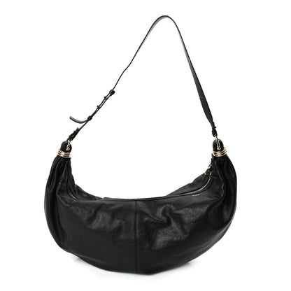 Chloe Grained Calfskin Large Bracelet Hobo Bag Black 1 of 8