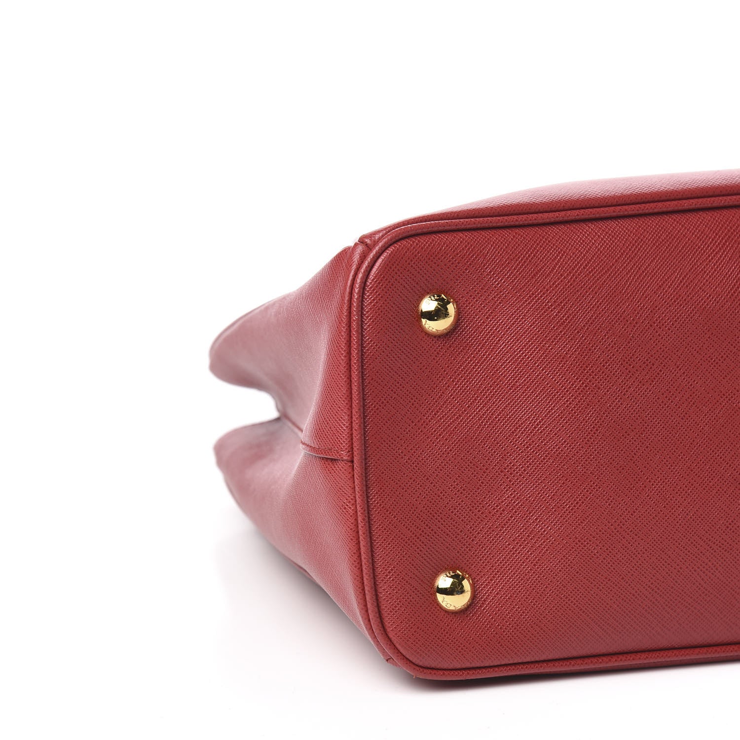 Prada Saffiano Lux Medium Tote Fuoco 9 of 11