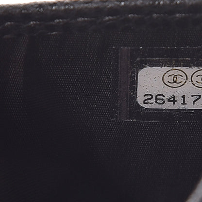 Chanel Caviar Quilted Card Holder Black 8 of 9