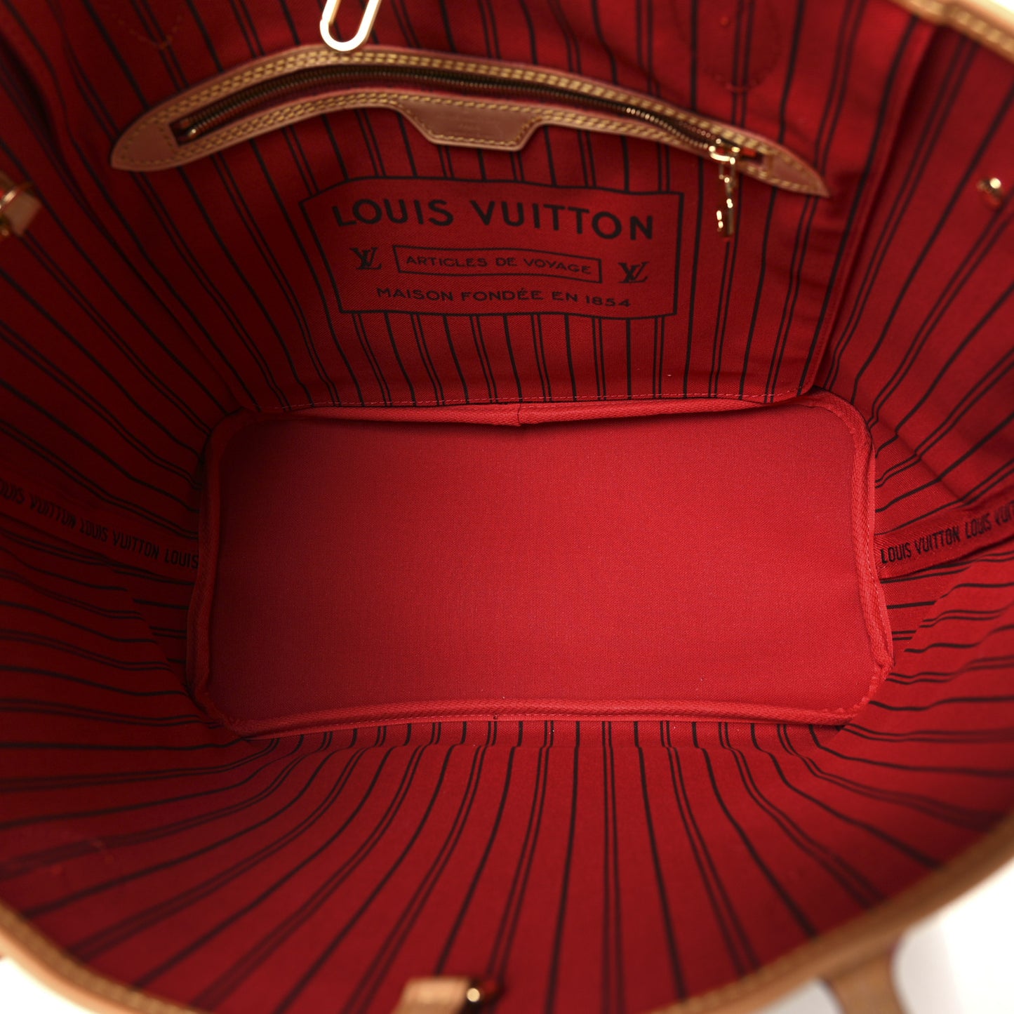 Monogram Neo Neverfull MM Cherry