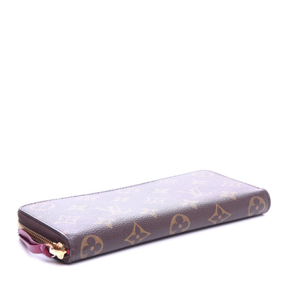 Louis Vuitton Monogram Clemence Wallet Fuchsia 4 of 8