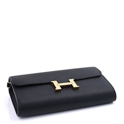 Hermes Epsom Constance Long To Go Wallet Black 3 of 8
