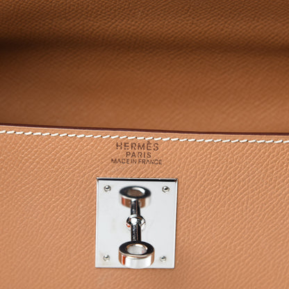 Hermes Epsom Kelly Sellier 32 Naturelle 8 of 10