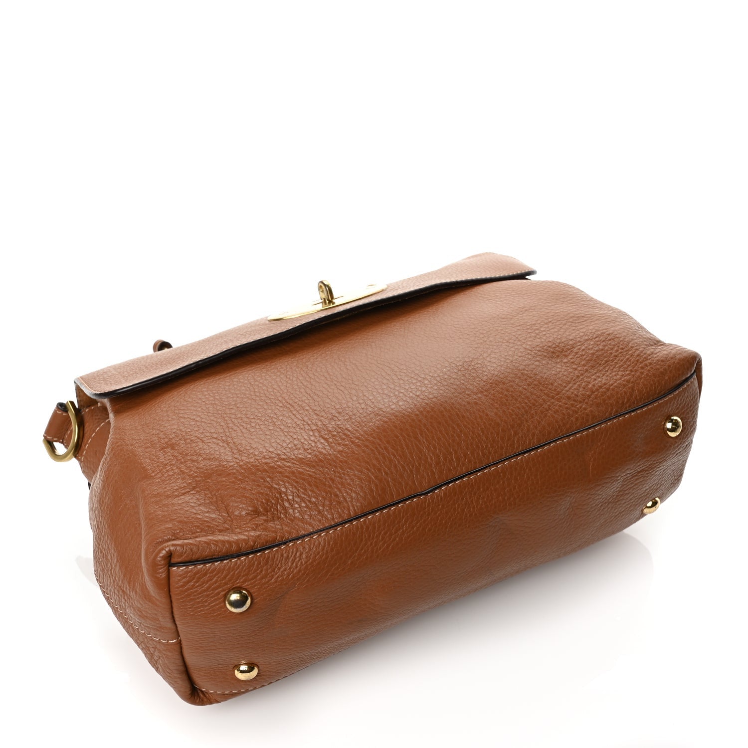 Mulberry Grained Calfskin Oversized Edie Oak Oak 3 of 11