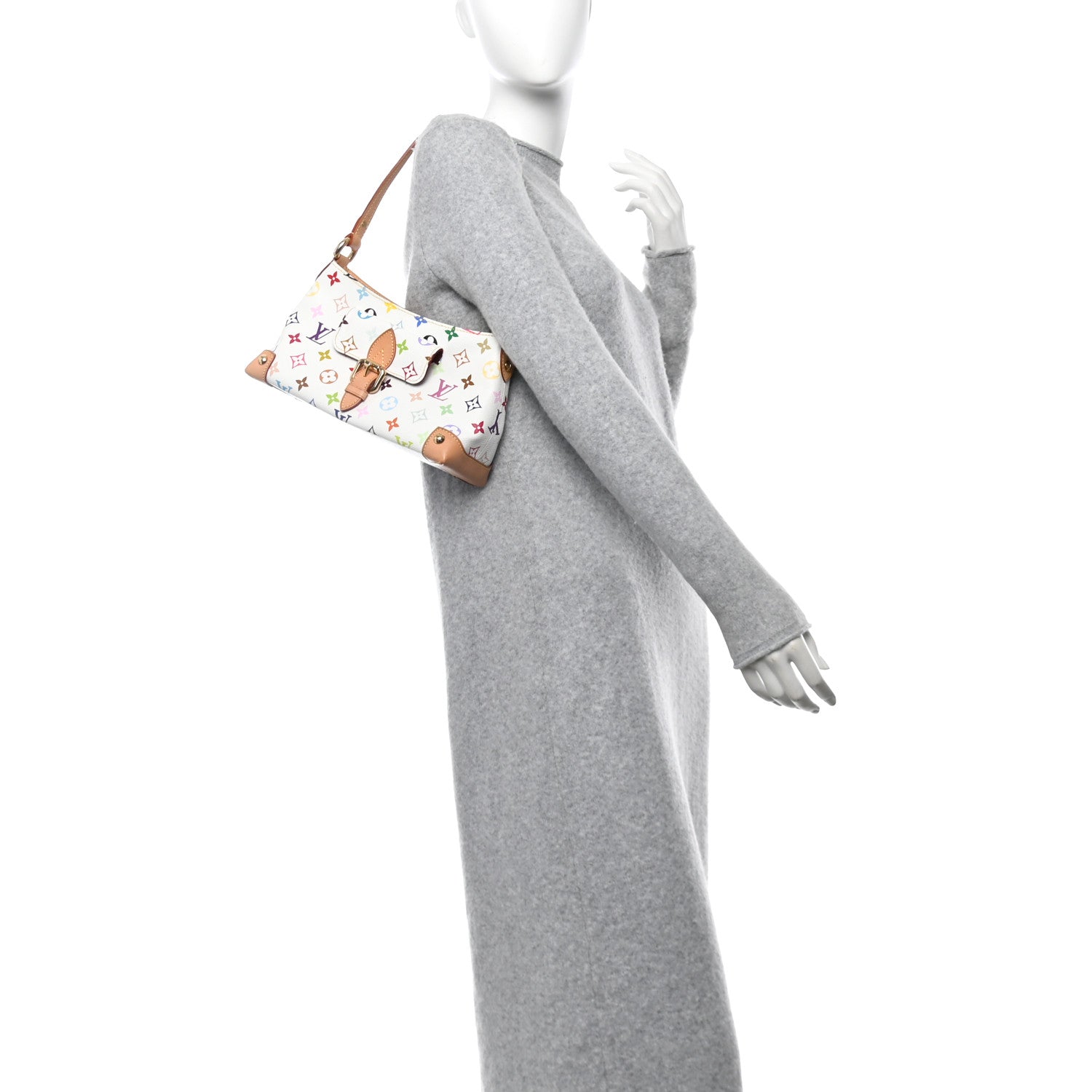 Louis Vuitton Monogram Multicolor Eliza White 2 of 9