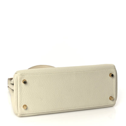 Hermes Togo Kelly Retourne 28 Beton 4 of 9