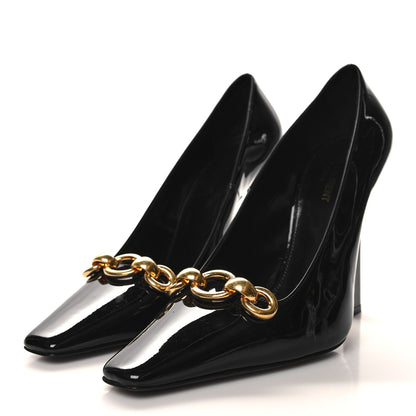 Saint Laurent Patent Silvana 110mm Pumps 40 Black 3 of 9