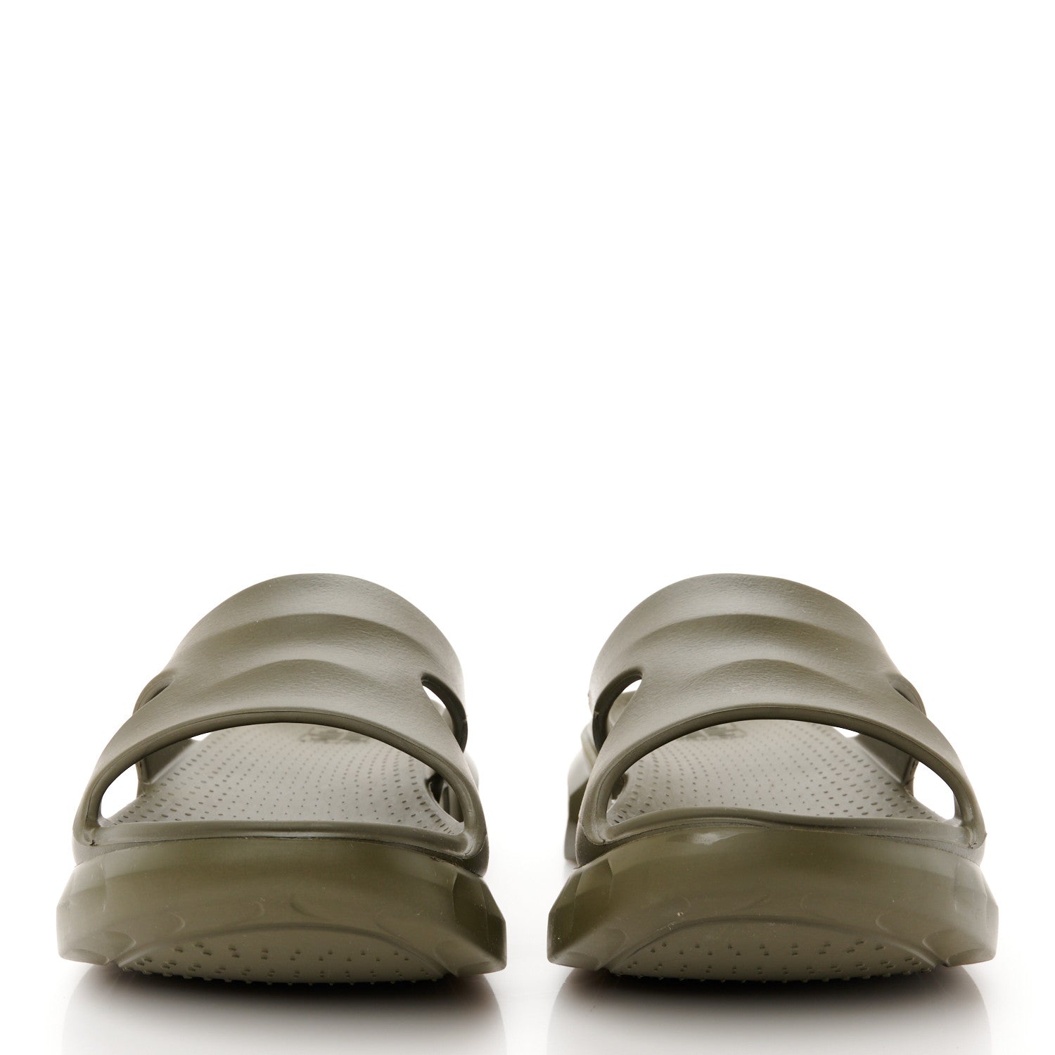 Givenchy Rubber Marshmallow Sandals 36 Green 3 of 10