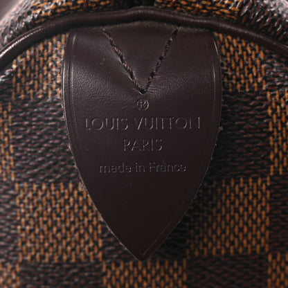 Louis Vuitton Damier Ebene Speedy 30 5 of 8