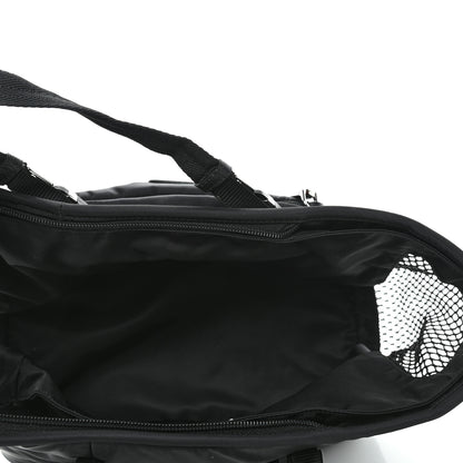 Prada Tessuto Nylon Saffiano Pet Bag Black 4 of 4