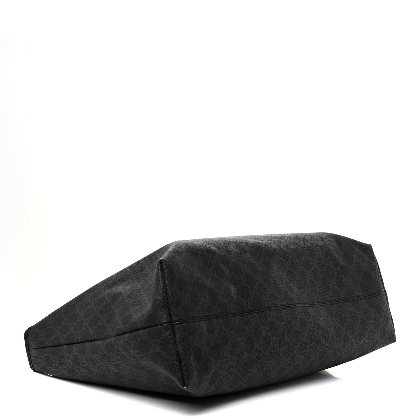 GG Plus Monogram Travel Bag Black