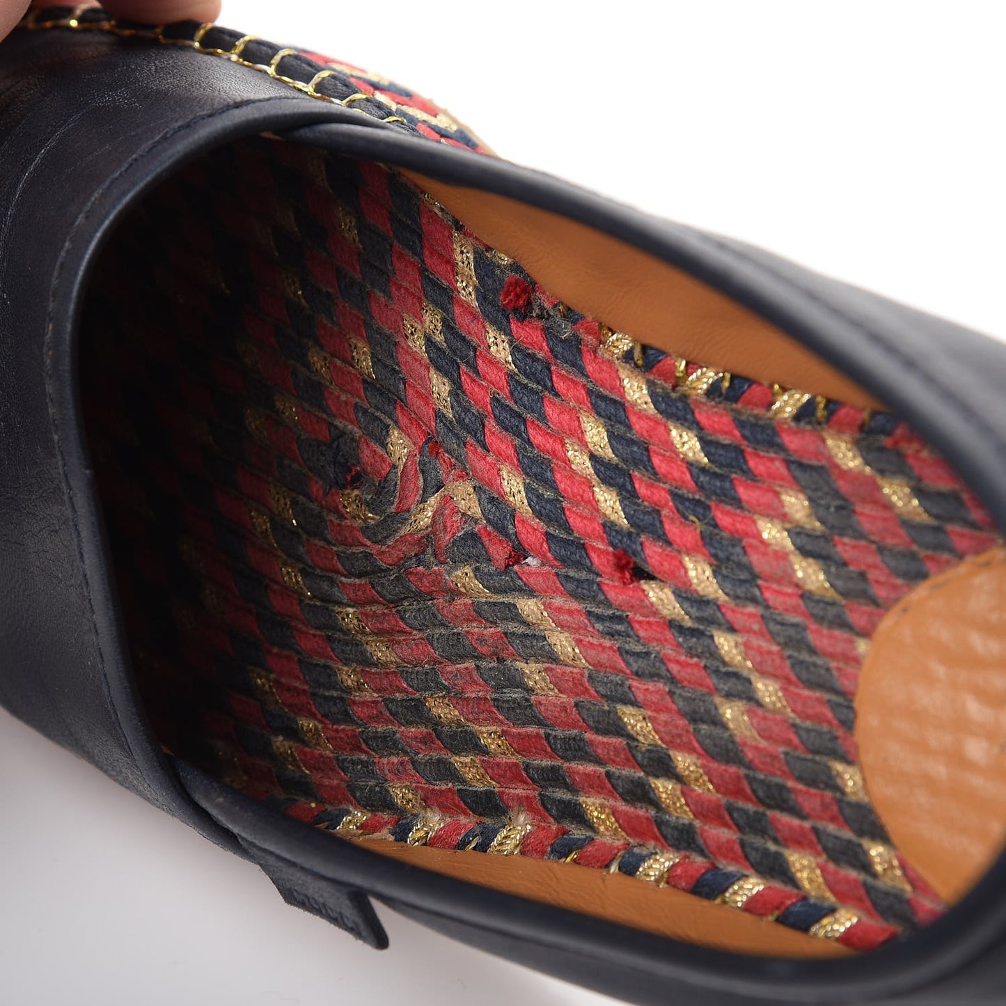 Nappa Platform Espadrilles 37.5