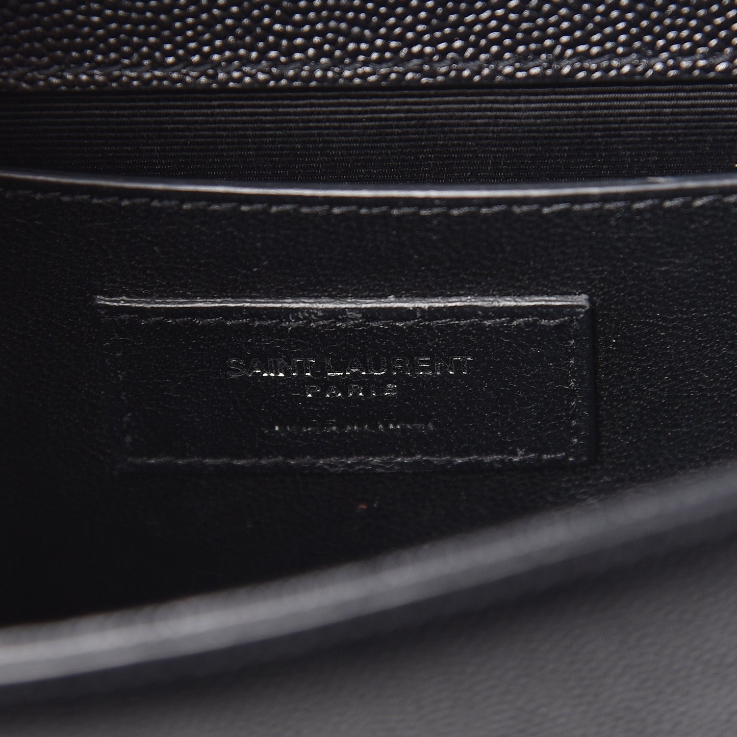 Grain De Poudre Small Monogram Kate Satchel Black