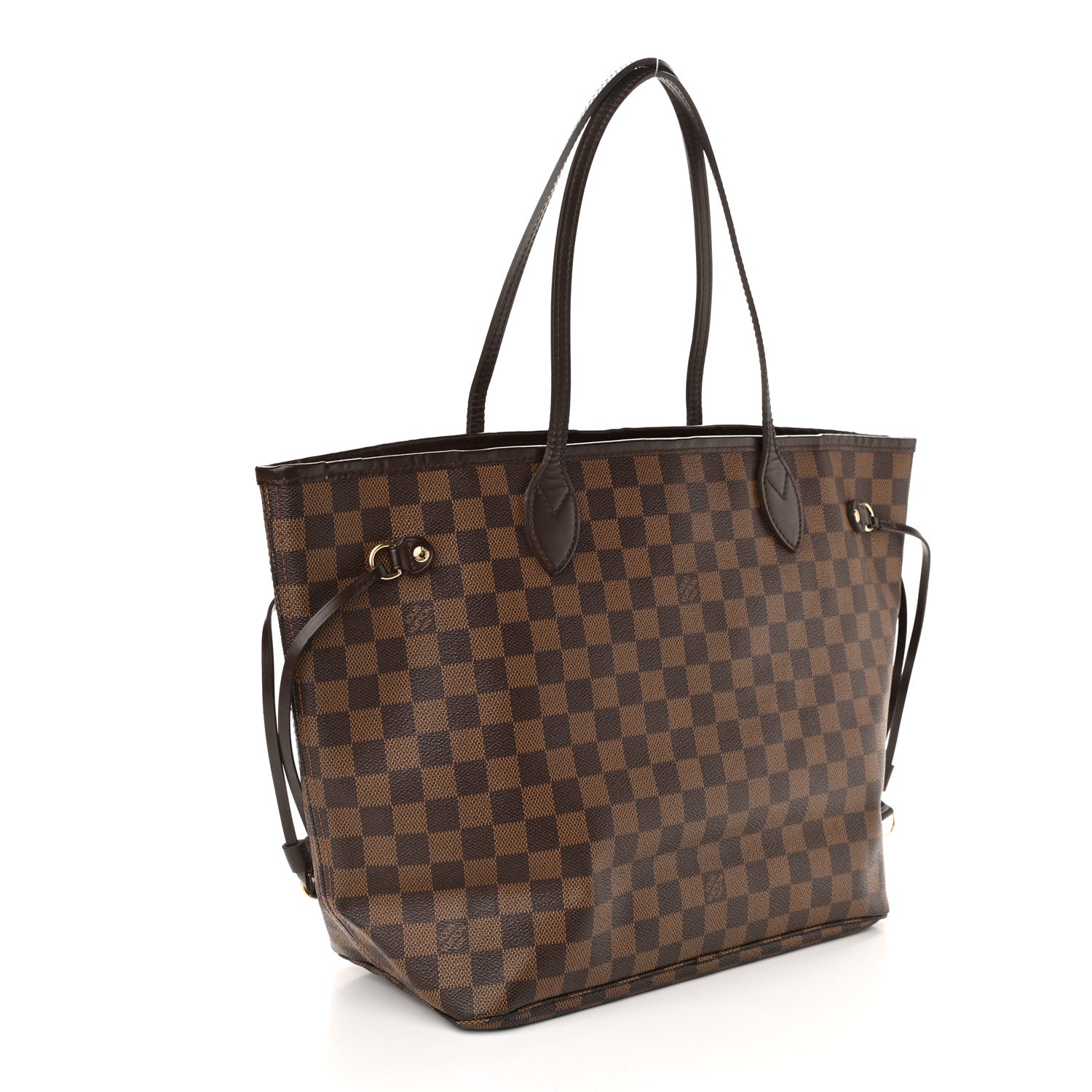 Louis Vuitton Damier Ebene Neverfull MM 3 of 9